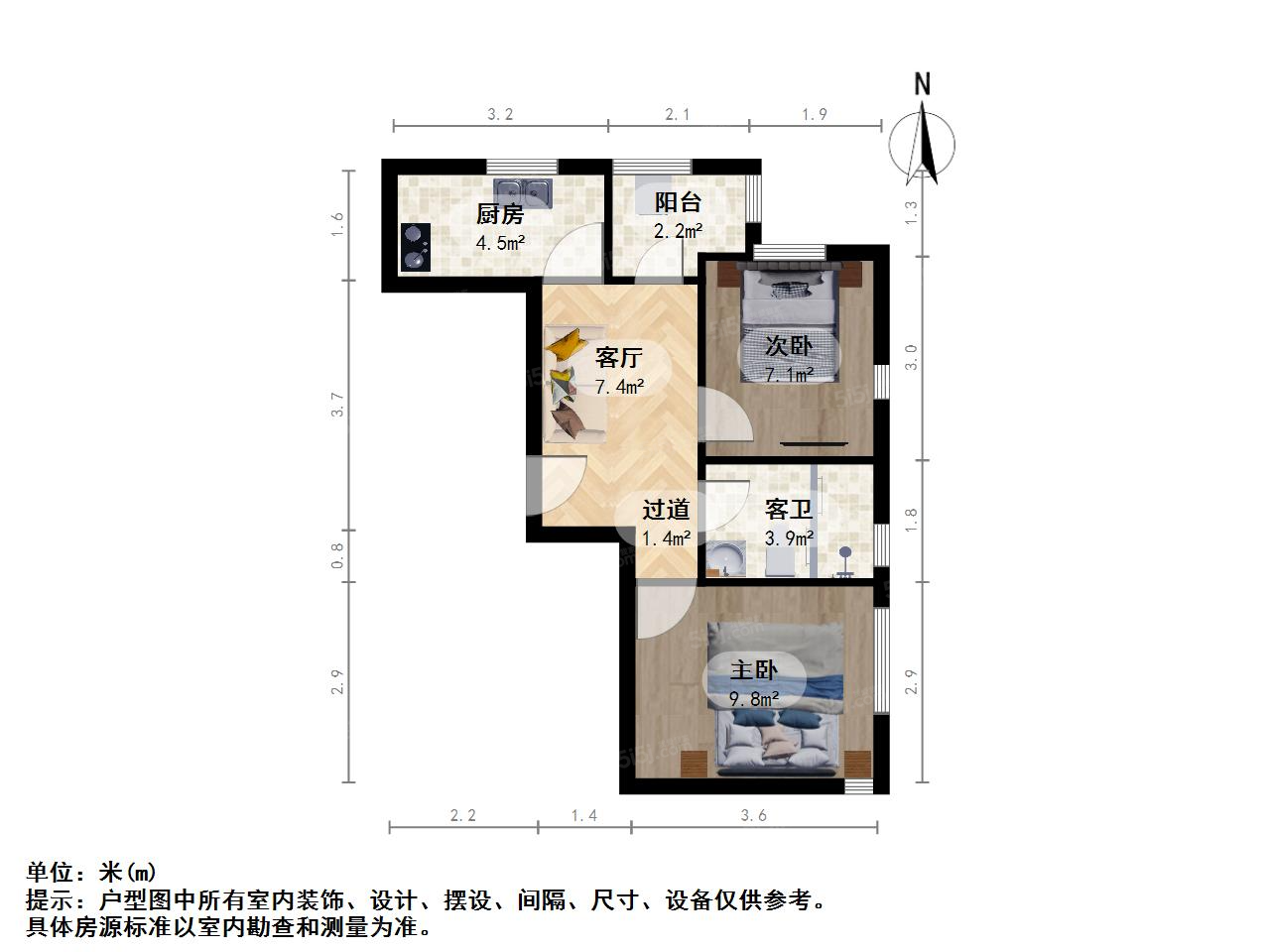 东岸嘉园户型图片