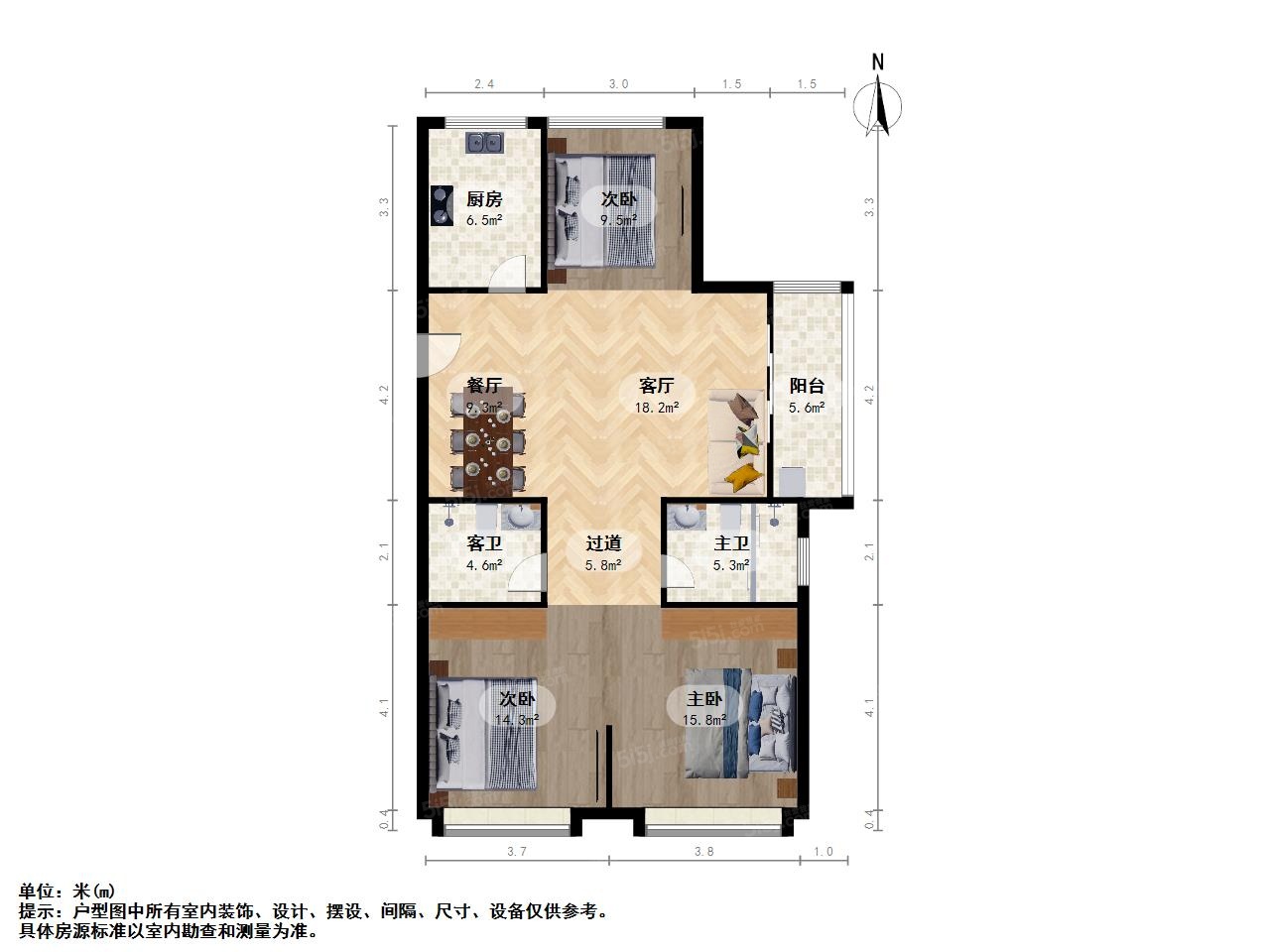 海潮雅园户型公布图片